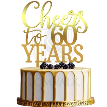 Topper pentru Tort - Cheers to x years