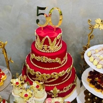 Topper pentru tort cifra