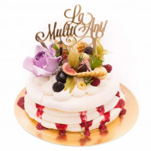 Topper tort "La Multi Ani" Lvs
