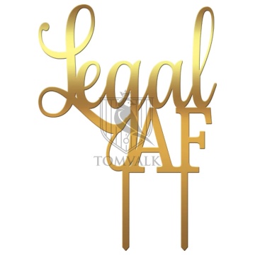Topper tort "Legal AF"