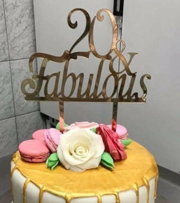 Topper tort personalizabil – Fabulous II - Img 2