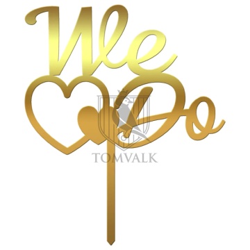 Topper tort "We do"
