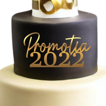 Cake Topper Promoţia – Acrilic/Plexiglas Personalizabil