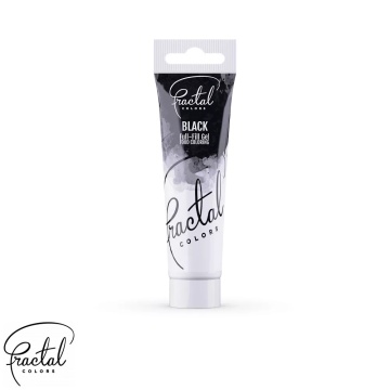 Colorant Alimentar Gel NEGRU – 30g – Fractal Colors
