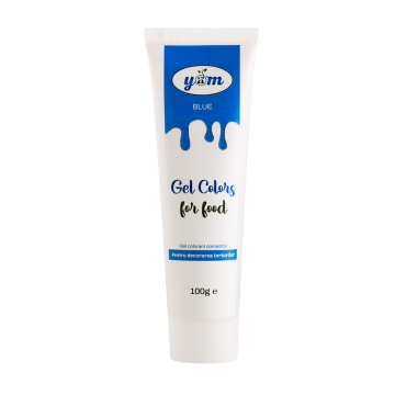 Colorant alimentar gel - YAM – ALBASTRU - 100gr