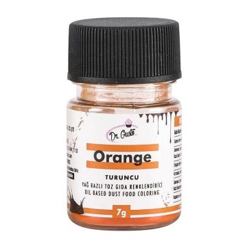 Colorant alimentar liposolubil - pudra - PORTOCALIU - Dr. Gusto 7gr