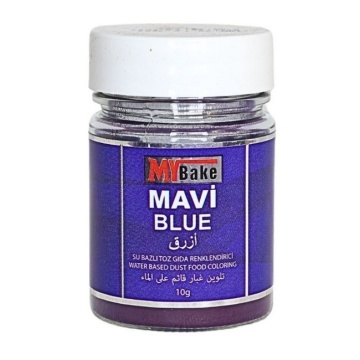 Colorant pudra hidrosolubil - 10 g - ALBASTRU - MyBake