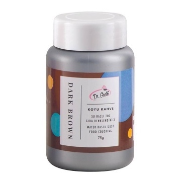 Colorant pudra hidrosolubil - Dr. Gusto - 75 g - MARO INCHIS