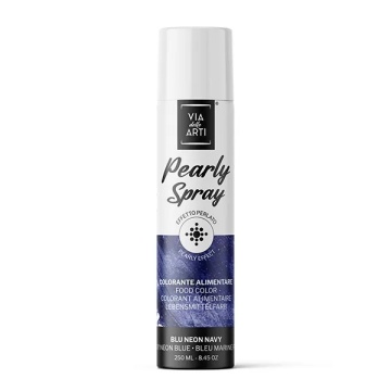 Colorant Spray Perlat Albastru Marin- 250 ml – Via delle Arti