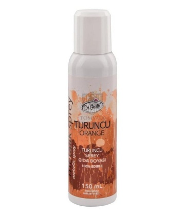 Colorant Spray Portocaliu Metalic - 150 ml - Dr Gusto