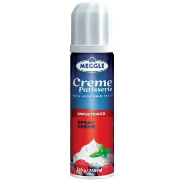 Creme Patisserie Spray – 250 g – Meggle