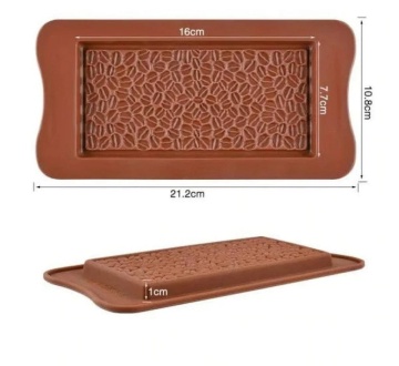 Forma de silicon - model boabe cafea