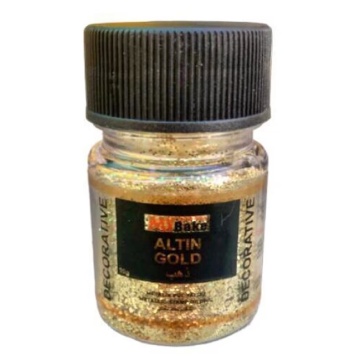 Glitter non-alimentar pentru decor - Auriu - 10g - MyBake