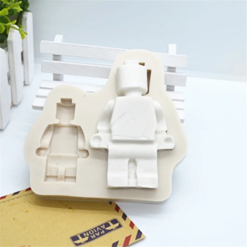 Matrita din silicon - 2 Robotei Lego