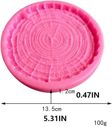 Matrita din silicon - Sectiune copac - T13533