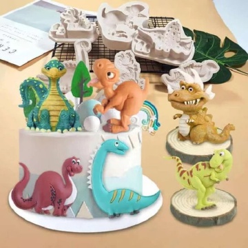 Mulaj din silicon - Dinozaur T-Rex