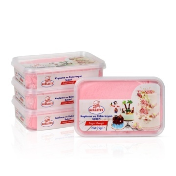 Pasta de zahar pentru decorare și acoperire – ROZ – Ovalette – 1 kg