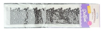 Set 3 dantele comestibile pentru decor - Model 3 - Negru