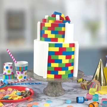 Set 3 decupatoare fondant - Bricks