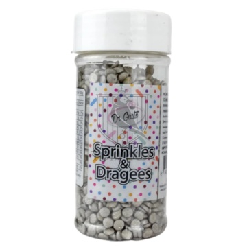 Sprinkles Confetti Argintii - Dr Gusto - 70gr