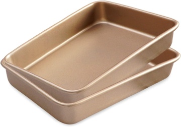 Tava Dreptunghiulară Non-Stick Rosegold pentru Copt
