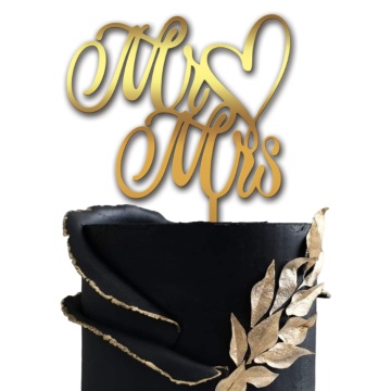Topper tort nunta "Mr&Mrs" ZLp
