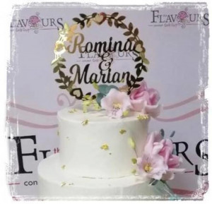 Topper tort nunta personalizat Gli - Img 3