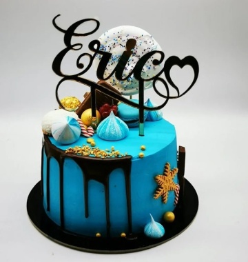 Cake Topper "Nume" Ib