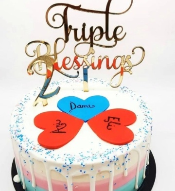 Topper tort "Triple blessings"