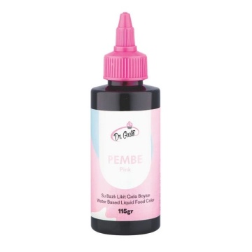 Colorant alimentar lichid pe baza de apa - Dr. Gusto - ROZ - 115 gr