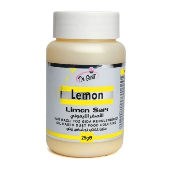 Colorant alimentar liposolubil - pudra - GALBEN LEMON - Dr. Gusto 25 gr