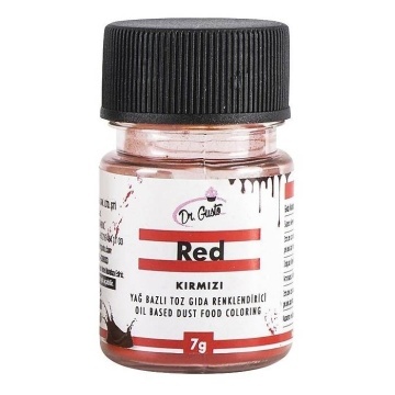 Colorant alimentar liposolubil - pudra - ROSU - Dr. Gusto 7gr