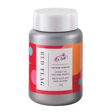 Colorant pudra hidrosolubil - Dr. Gusto - 75 g - ROSU INTENS