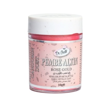 Colorant Pudra Metalizat - Dr. Gusto - 10 g - ROSE GOLD