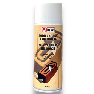 Colorant Spray PORTOCALIU - Catifea/Velvet - 400 ml - MyBake