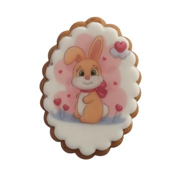 Decoratiune din turta dulce  - Iepuras