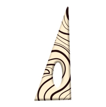 Decorațiuni din Ciocolată „Triunghi decor” Md.DU.08 – 288 buc – 1 kg