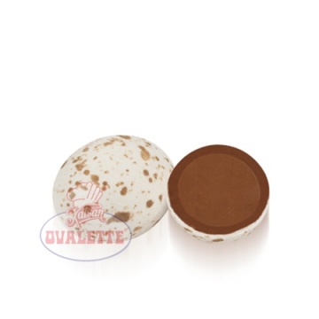Decoratiuni Ouă de Prepeliță din Ciocolată cu Umplutură de Alune – 1 kg – Ovalette