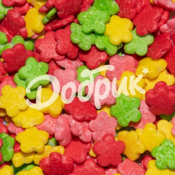 Drajeuri decorative Mix multicolor Flori nr.5 - Dobryk - 1Kg