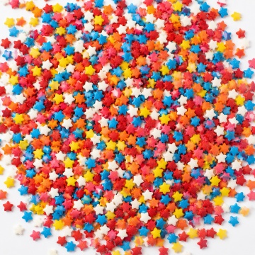 Drajeuri decorative Mix multicolor Stelute nr 2 - 1Kg