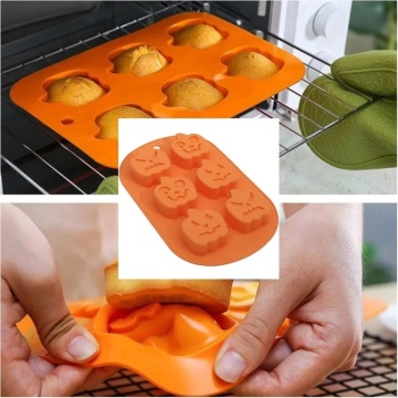 Forma de silicon cu 6 alveole - Halloween - T13129