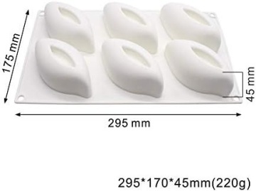 Forma de silicon cu 6 cavitati - Ruben