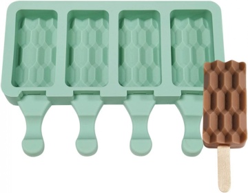 Forma de silicon pentru inghetata Bricks cu 4 cavitati