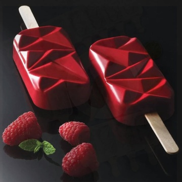 Forma de silicon pentru inghetata Geometric - 4 cavitati
