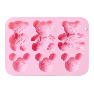 Forma de silicon Ursuleti  cu 6 cavitati