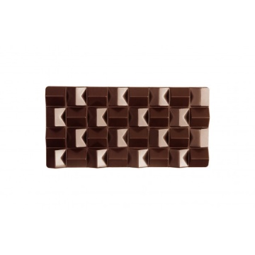Forma din policarbonat pentru tablete de ciocolata - Triunghiuri - T05269