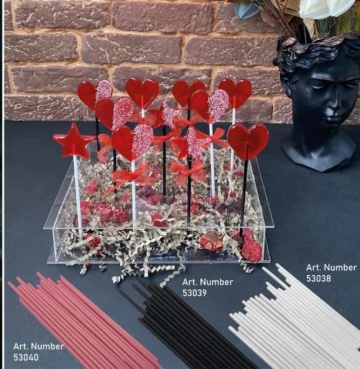 Forma silicon Lolipop - Inimi