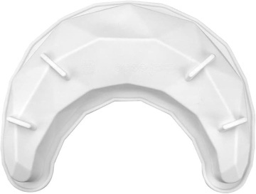 Formă silicon pentru tort în formă de semilună 3D