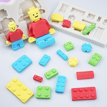 Matrita din silicon - 2 Robotei Lego