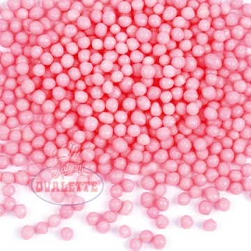 Minidrajeuri Crocante Ciocolată Roz cu Aromă de Zmeură – 1,75 kg | Ovalette